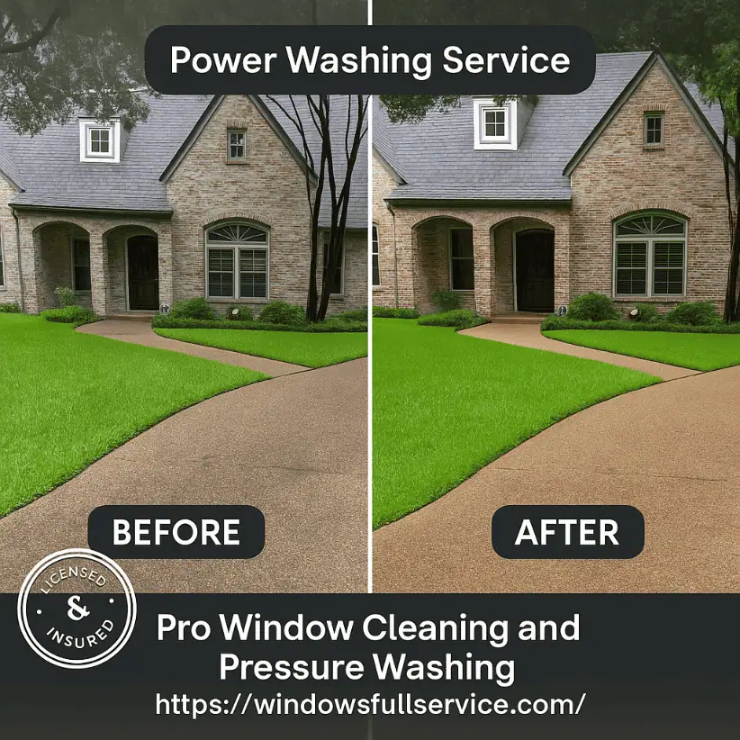 The power of professional power washing: Real transformations